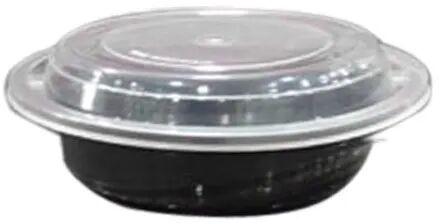 Plastic Disposable Container, Color : Black