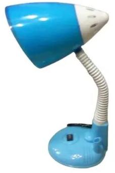 LED Electric Table Lamp, Color : White Blue