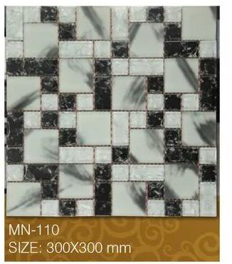 Ceramic Mosaic Tile, Size : 300 X 300 Mm