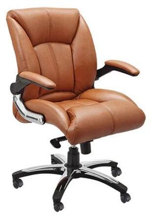 Brown Leather Office Chair