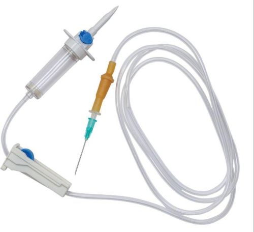 White IV Infusion Set, For Hospital, Certification : ISI Certified