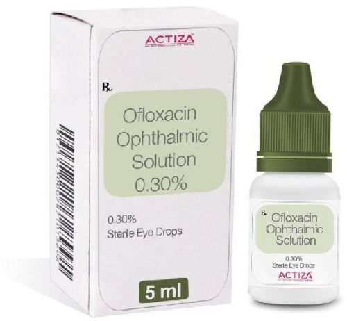 Ofloxacin Antibacterial, Form : Liquid