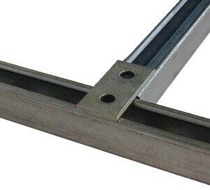 2 Hole Flat Plate Fitting