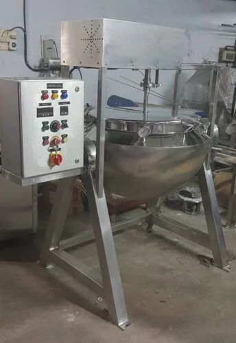 Automatic Stainless Steel Starch Paste Kettle, Capacity : 10 Ltrs To 300 Ltrs