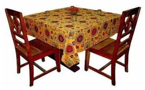 Rayon Dining Table Cover, Color : Multicolor