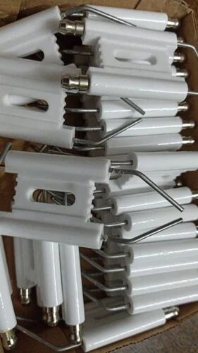 SS Ceramic Ignition Electrode, Color : White