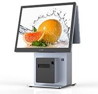 15 INCH DUAL BARCODE SCANNER TOUCH SCREEN