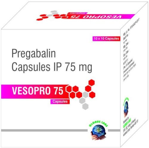 Pregabalin 75 Capsules, For Clinical, Hospital, Grade Standard : Medicine Grade