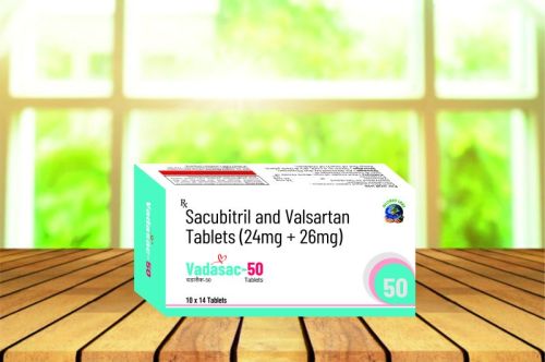 Vadasc 50 Sacubitril Valsartan Tablet, Shelf Life : 24 Month