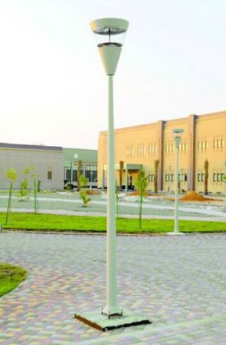 Aluminum Garden Light Pole Lamp Pole