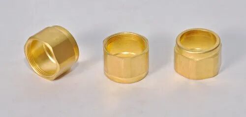 Brass Lock Nuts, Shape : Hexagonal