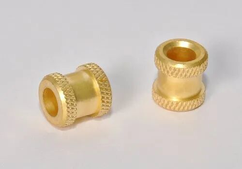 Brass Moulding Insert, Size : M12 X 15 MM