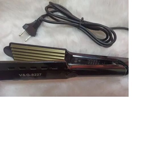 Black (Base) Ceramic Hair Crimper, For Parlour, Length : 35 Cm