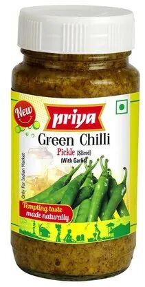 Green Chilli Pickle, Packaging Type : Bottle Pouch