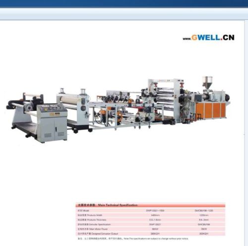 PVC Transparent Sheet Extrusion Line