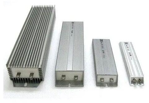 K2 Rectangle Aluminum Housed Braking Resistor, For Electrical Industry, Color : Silver