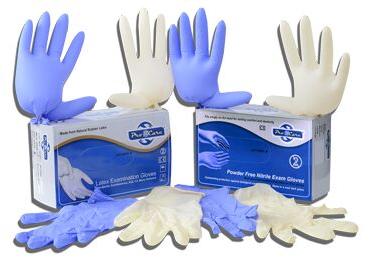 Latex Examination Gloves