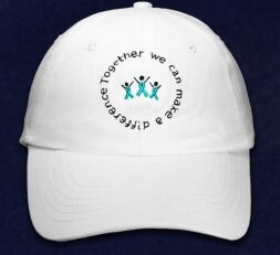 Difference Teal Ribbon Baseball Hats