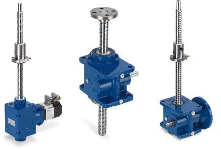 Lead Screw en8 Industrial Jacks, Color : Blue