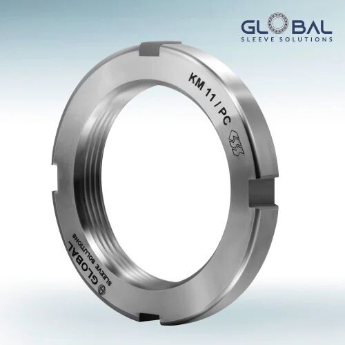 GRADED STEEL KM Lock Nut, Size : 20 Mm - 1200 Mm