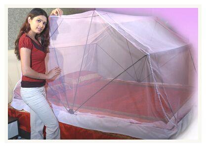 Poly Cotton Comfortnet Mosquito Bed Net, Feature : Pull Push Type System