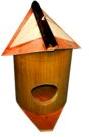 Bamboo Natural Wood Bird Feeder, Feature : Eco-Friendly, Stocked