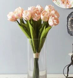 Orange Green Polypropylene Artificial Flower, Occasion : Home Decoration