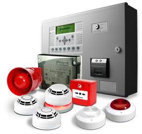 Fire alarm system, Power Sourch : Electric