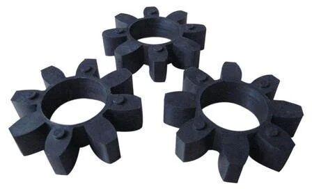 Rubber HRC Star Coupling, Color : Black