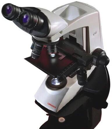 Metal Optical Binocular Microscope, Color : Black