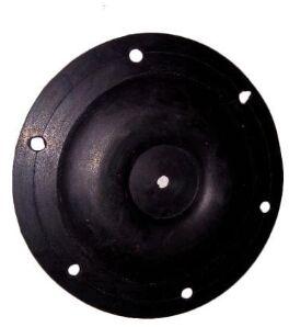 Round Rubber Diaphragm, Color : Black