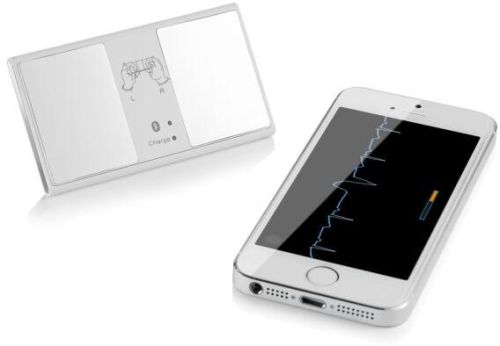 Bluetooth ECG Event Monitor, Packaging Type : white, black