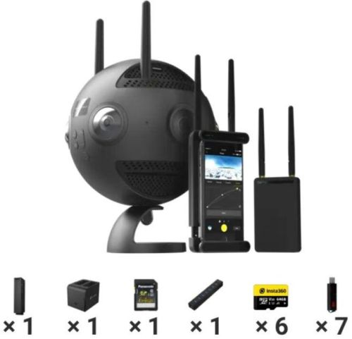 Black Insta360 Pro 2 Premium Bundle, Certification : CE Certified