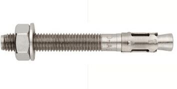 Carbon steel Wedge Anchors, Length : 80mm, Packaging Type : White