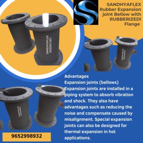 Rubber Expansion Joint Bellow with Rubber Flange