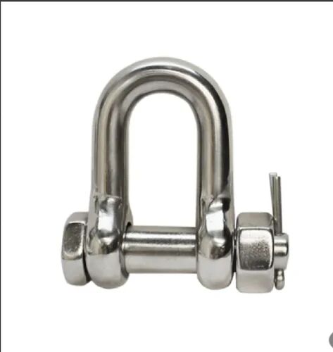 SS304 Stainless Steel D Shackles, Packaging Type : Gunny Bag