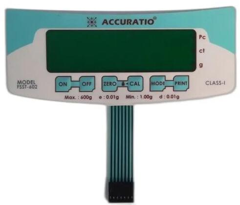 Polyester Flexible Membrane Keyboard, Color : Yellow, Green, Etc