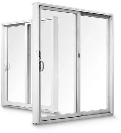 Aluminium Sliding Window, Color : White