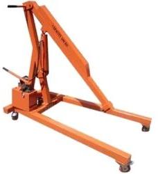 Hydraulic Floor Crane, Color : Orange