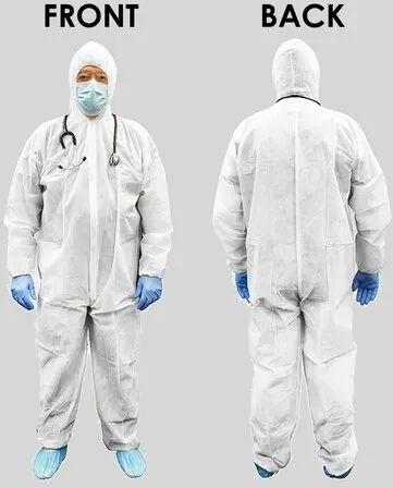 Polyprophylene Spun Fabric PPE Kit, Size : Free Size