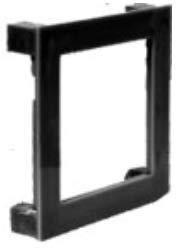 Square Shape Converter Plate, Color : Black