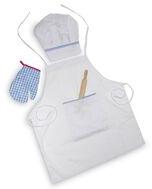 Chef Hat And Apron Set, For Restaurnts, Feature : Eco-friendly