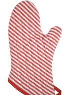 Cotton Cool Oven Mitt, Design : Ribbed