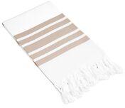 Yarn Dyed 200-500 Gram Per Pcs Cotton Fouta Beach Towel, Feature : Quick-Dry