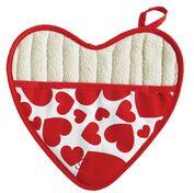 Sandex Corp Cotton Fun Oven Mitts, Design : Ribbed