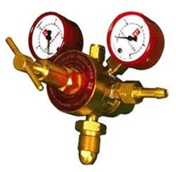 Brass Industrial Gas Regulator, Color : Red