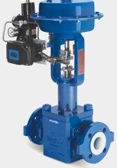 Metal Housed Globe Teflon Valve