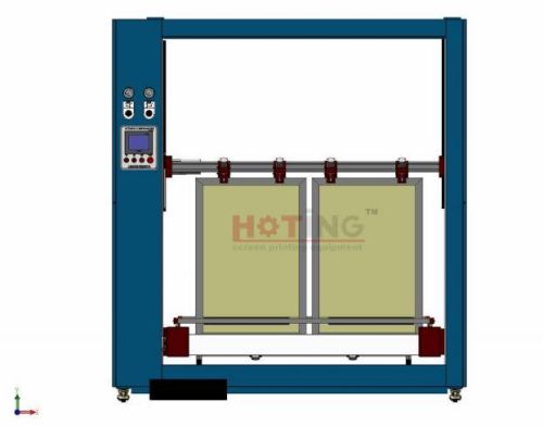 Two Screens Coating Automatic Emulsion Coating Machine