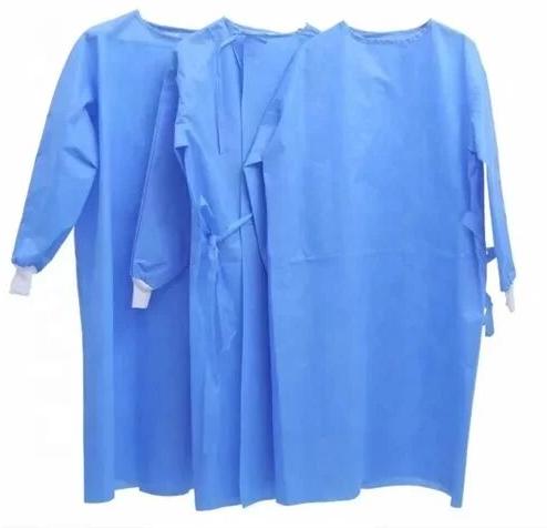 Disposable Surgeon Gown, Color : Blue