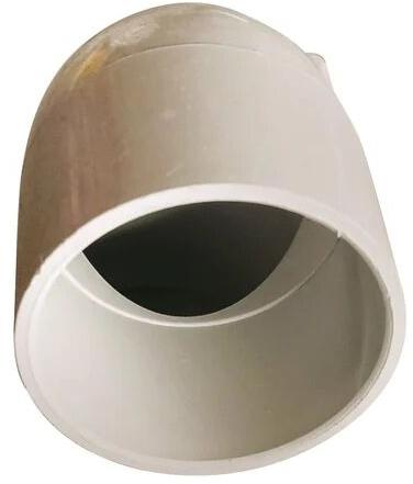 White PVC Elbow Pipe, Shape : Round